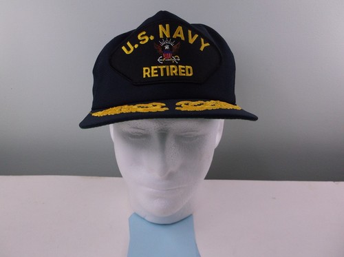 Mütze US Navy nicht mehr produziert verstellbar Druckknopflasche neu