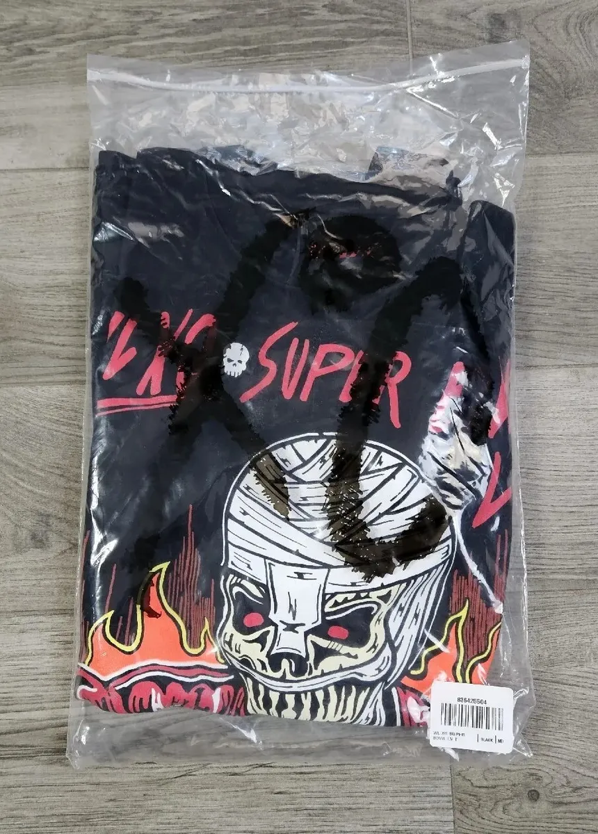 The Weeknd x Warren Lotas Super Bowl LV T Shirt Size M Black NWT