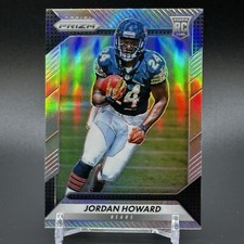 Jordan Howard 2016 Panini Prizm Silver ROOKIE CARD #212 - Chicago Bears RC. rookie card picture