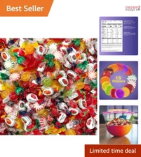 Hard Candy Assortment 2 Pound Bulk Pack Ideal for Parties Events Celebrations