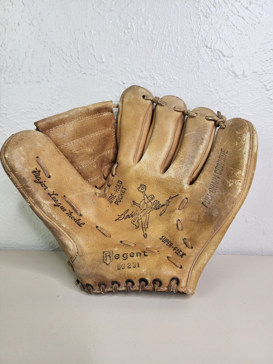 ビンテージ　ウォームアップシャツ　Rawlings 60s VTG Regent 1960s Leather Baseball Glove BG231 RT Hand Throw Bobby