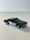 Hot Wheels - Vintage 1977 Sheriff 701 Black Patrol Car - Die Cast 1:64 Pre Owned