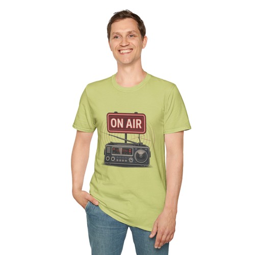 Ham Amateur Radio On Air Tshirt Unisex Softstyle T-Shirt - Picture 28 of 91