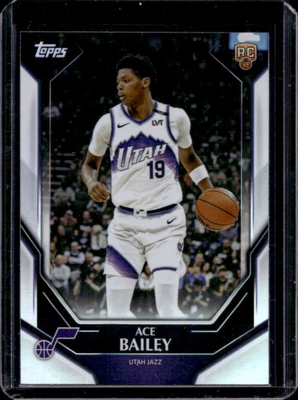 2026 Topps Collector's Kit Exclusive Ace Bailey RC Rainbow Foil Rookie #NBA-8