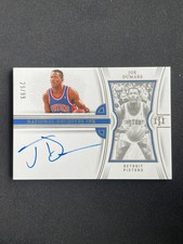 Joe Dumars 2022-23 Panini National Treasures Archives Ink Auto 29/99 #NAI-JOE
