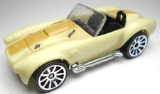 2022 HOT WHEELS HW COLOR SHIFTERS SHELBY COBRA 427 S/C WHITE & GOLD 2 5/8" CAR