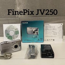 FUJIFILM FinePix JV250 16MP Compact Digital Camera Tested Great Condition