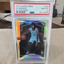 Ja Morant [Silver Prizm] #249 Prices [Rookie] | 2019 Panini Prizm