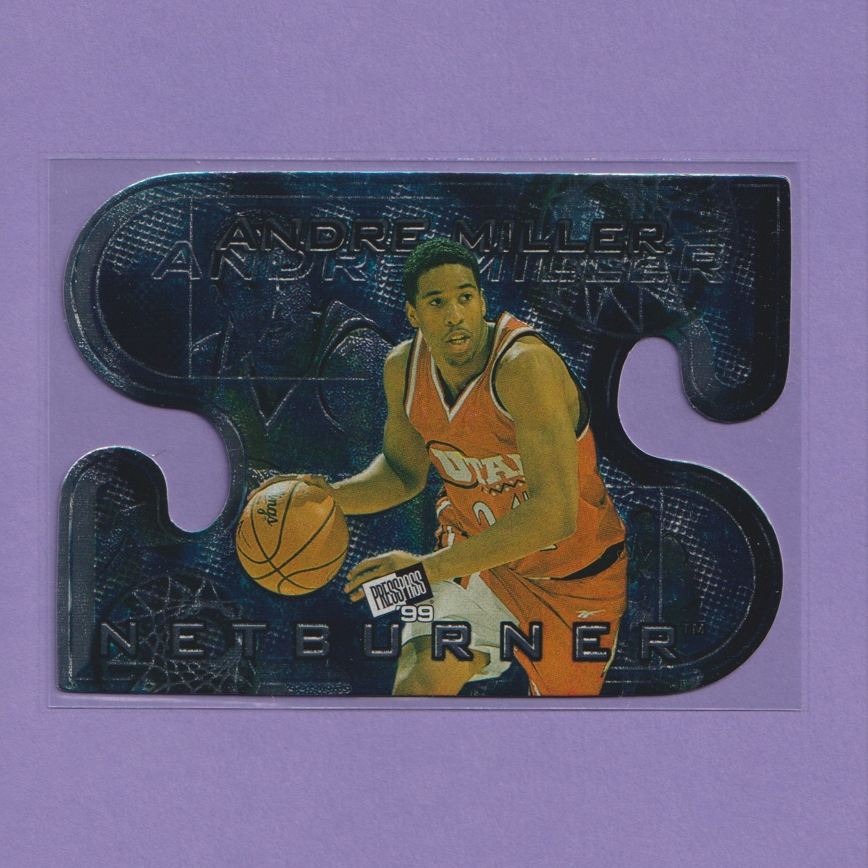 1999 Press Pass Net Burners #NB7 Andre Miller RC Rookie