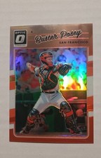 2017 Panini Donruss Optic - Buster Posey #134 Orange Prizm /199