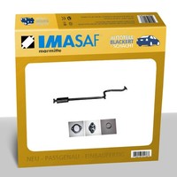 Imasaf Auspuff Mitteltopf für Primera Stufen/SchräGh. 2.0 D 55KW -1/96