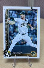 Topps 2025 Update Series Jeffrey Springs Oakland Athletics Baseball US283