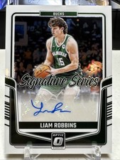 2024-25 Optic Basketball Signature Series- Liam Robbins #SS-LIA
