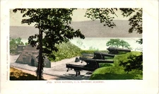Knox Battery US Military Academy West Point NY New York Unused Postcard c1901