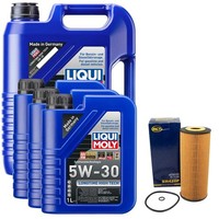 MotoröL Set High Tech 5W-30 Liqui Moly 8 Liter + ÖLfilter FüR Vw Lt 28-35 28-46