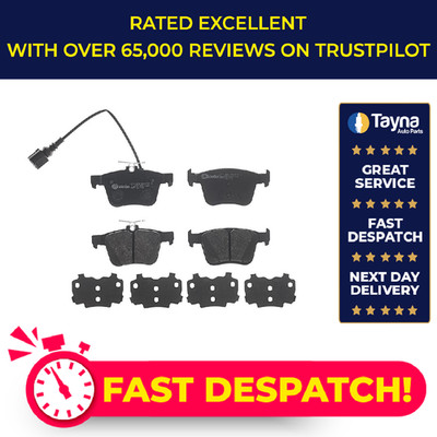 Brake Pads Set fits AUDI RS Q3 F3B, F3N 2.5 Rear 2019 on Brembo 8V0698451C New