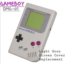 Game Boy Original DMG-01 Replacement Screen Lens - 3M - DARK GREY BOARDER