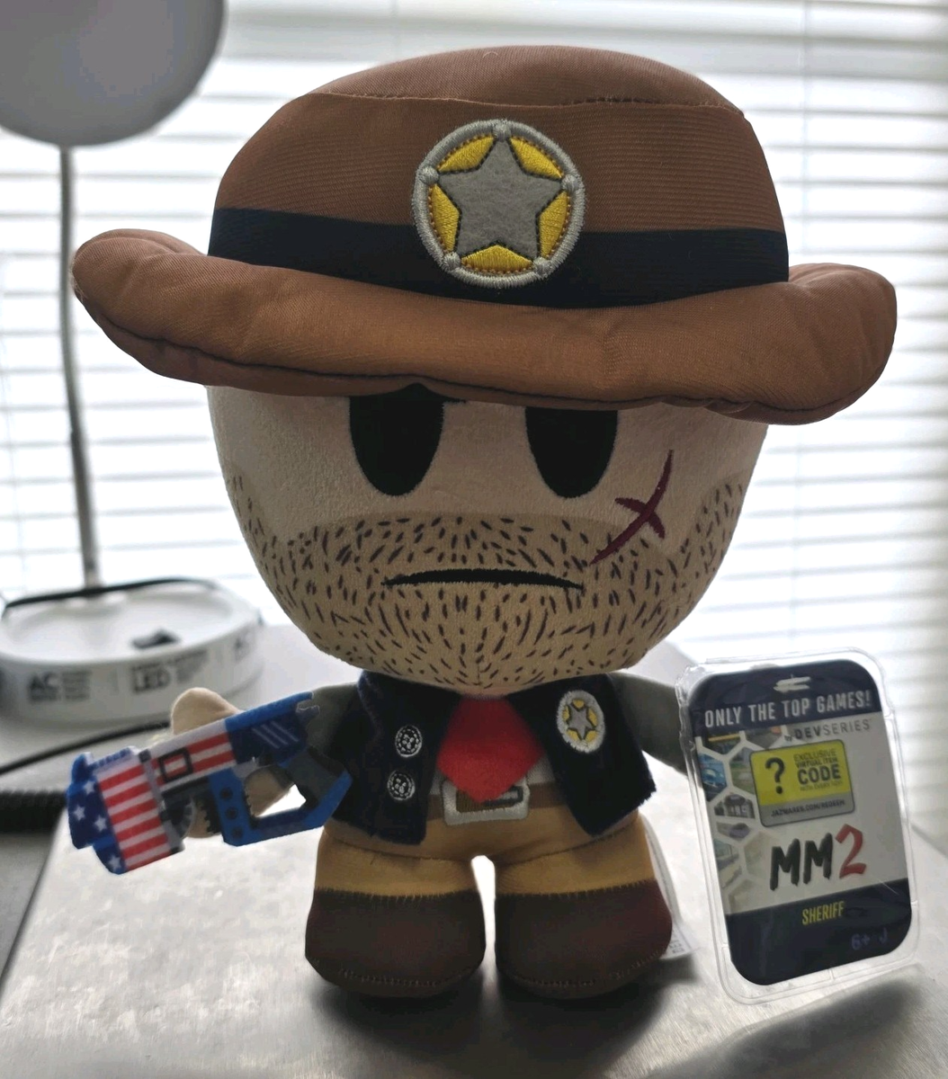 セキュリティ・セーフティ Toy shop Dev Series Murder Mystery 2 - Sheriff Plush With Virtual Item Code