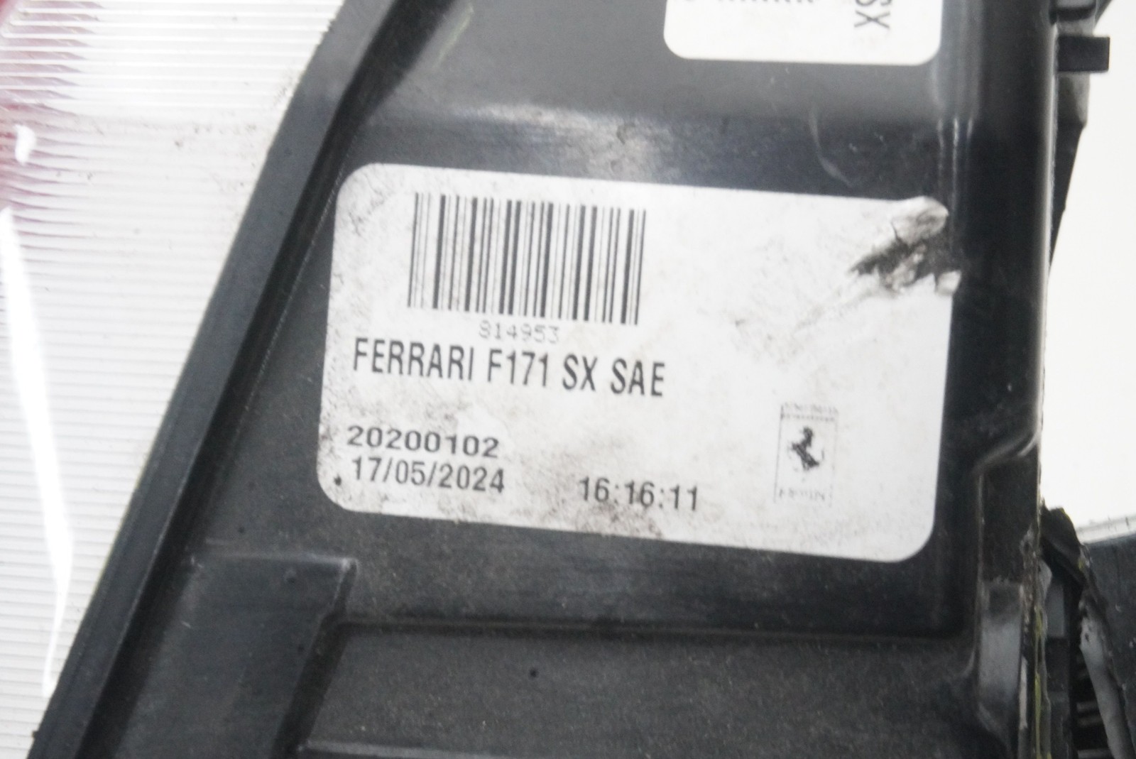 Rear Left Driver Side Tail Light Lamp 814953 Ferrari 296 GTB GTS F171 2024 *Note