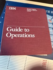 IBM Personal Computer Guide to Operations w/5.25" Floppy Disk