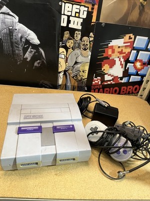 Super Nintendo SNES Console Bundle! All OEM FULLY TESTEF AND WORKING