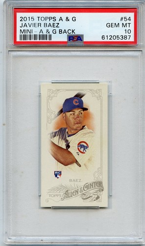 Javier Baez #54 card