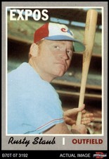 1970 Topps #585 Rusty Staub Expos 8.5 - NM/MT+