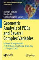 Geometric Analysis Of Pdes And Several Complex Variables Gustavo Hoepfner