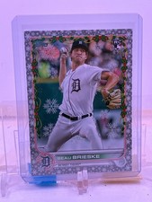 2022 Topps Holiday Metallic Border #HW104 Beau Brieske