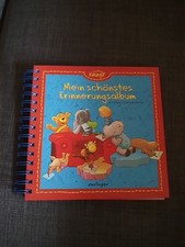 NEU Baby Erinnerungsalbum Geschenk Foto Album, viele Themen, Steiff Knopf Im Ohr