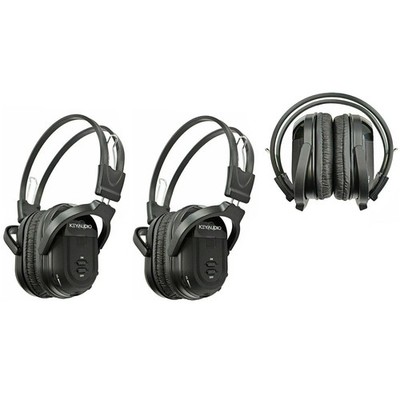 2 Fold In Wireless Headphone For Nissan Vehicles IR Rear TV DVD New Headsets 601