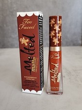 Too Faced Melted Matte Liquified Longwear Lipstick GINGERBREAD MAN Discontinued
