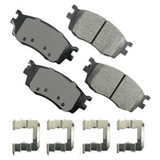 Akebono OEM Front Pads & Rear Shoes For 2006-2008 Hyundai Accent 9 Yr Warranty