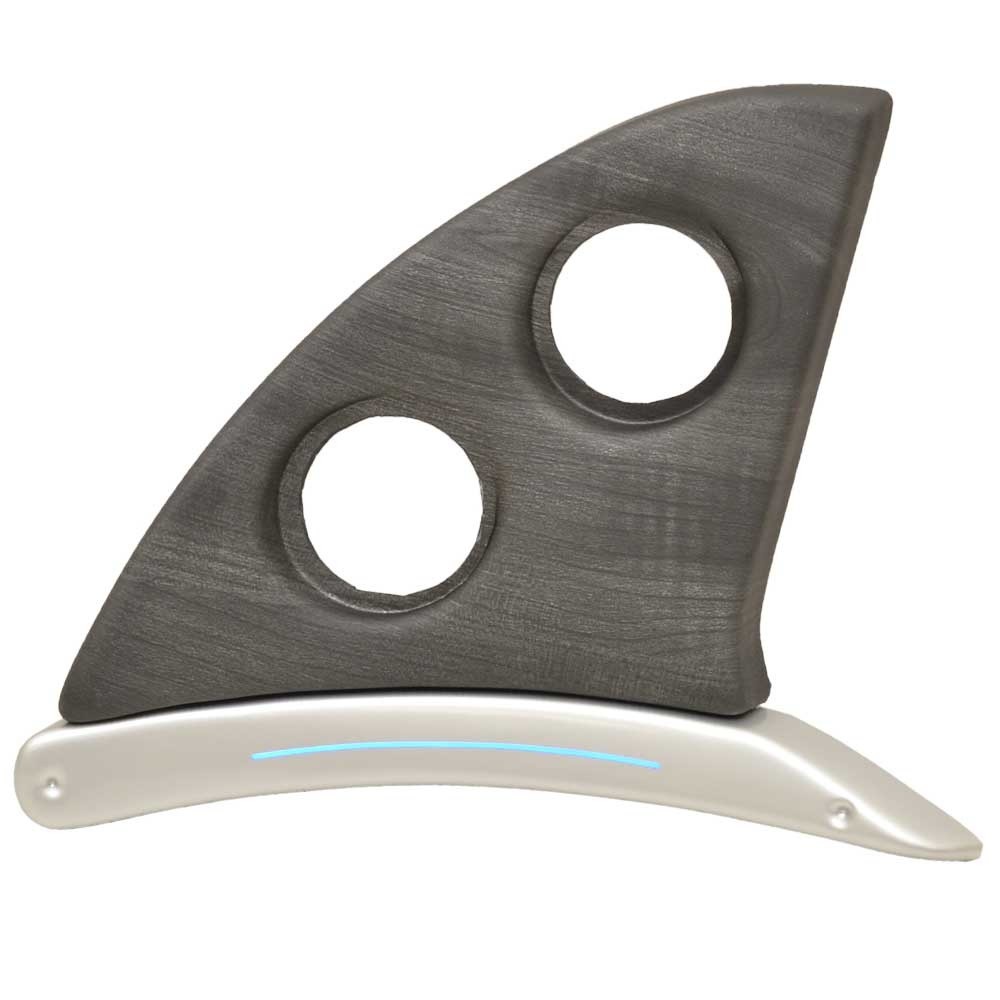 Godfrey Boat Blank Gauge Panel 115658 in Sanpan Greywood with Illumination