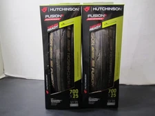 Hutchinson Fusion 5 700x25 25-622 Tires Pair Brand New