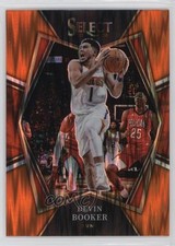 2021-22 Panini Select Premier Level Orange Flash Prizm Devin Booker #158 1c35