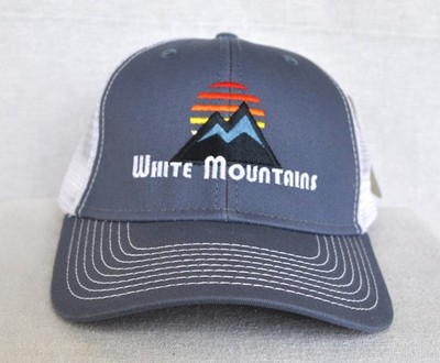 *WHITE MOUNTAINS NEW HAMPSHIRE* Hiking Trucker Ball cap hat *OURAY 50004-05*