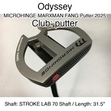 Odyssey MICROHINGE MARXMAN FANG Putter 2025 putter Putter 31.5" STROKE LAB 70 Sh