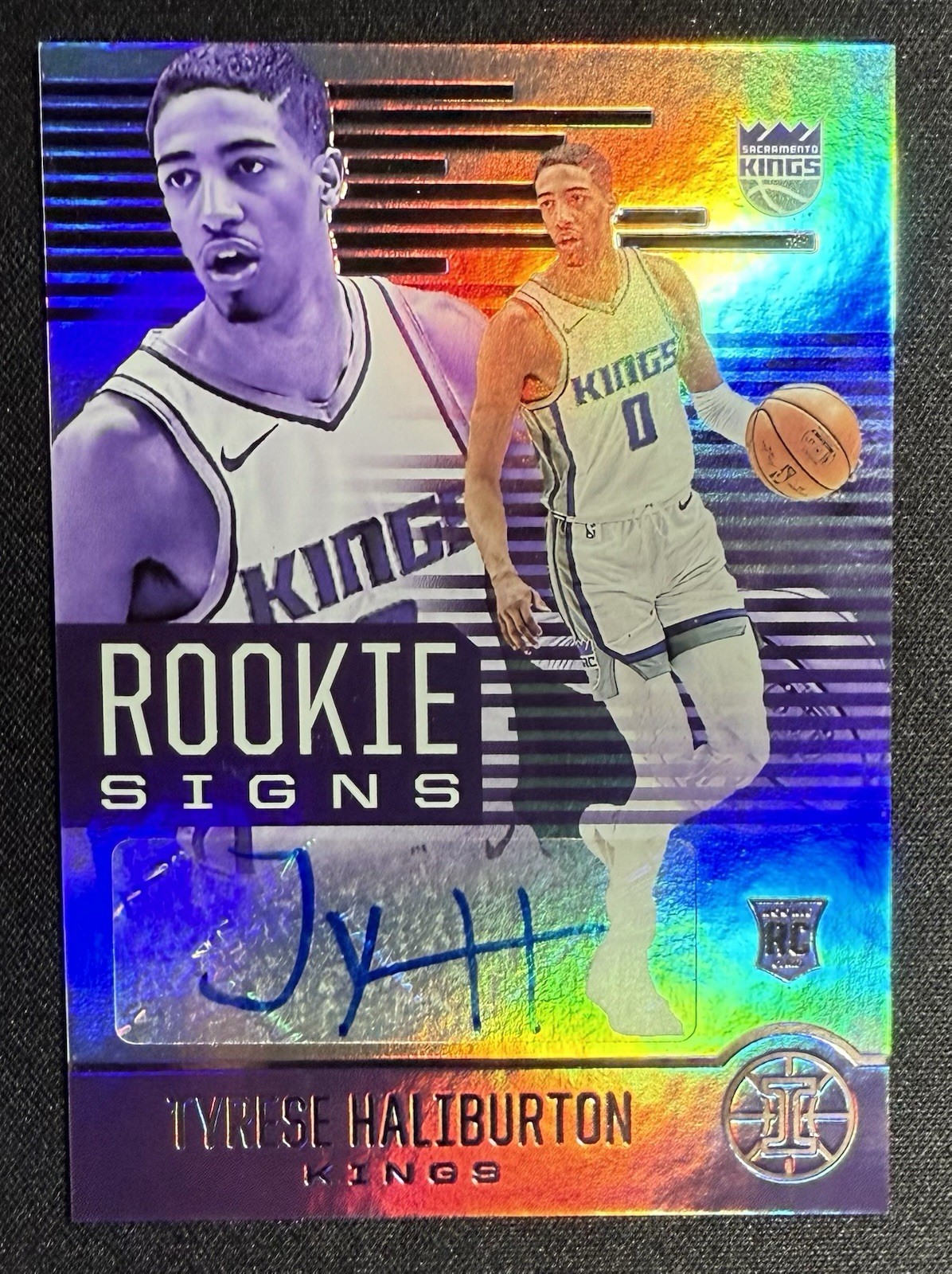 2020-21 Panini Illusions Tyrese Haliburton (RC) Rookie Signs Auto. 🔥🔥🔥