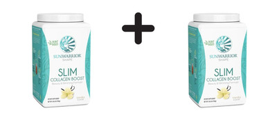 2 x Sunwarrior Slim Collagen Booster (750g) Vanilla (79,99 EUR/kg)
