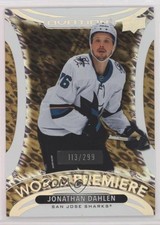 2021 Upper Deck Ovation World Premiere Gold 113/299 Jonathan Dahlen #WP-50 z6b