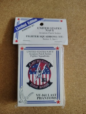 US Navy Patch Insignia Trading Cards Ser 3 Set 1 Fighter Squadrons Limited Edn