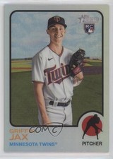 2022 Topps Heritage Chrome Refractor 524/673 Griffin Jax #268 q2x