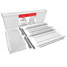 SCOLAPIATTI porta piatti PENSILE DA 80CM UNIVERSALE 76CM RACCOGLIGOCCE