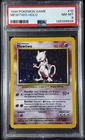 Pokémon Mewtwo Holo PSA 8 Base Set 10/102 Vintage 1999 WOTC