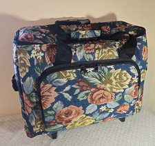 Rolling Tote Sewing Machine Case Carrier Stor...