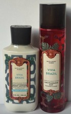 Bath And Body Works Viva Brazil Body Mist And Body Lotion 2pc Set New