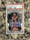 2022-23 Bowman University PSA 10 Chrome Prospect Autographs Lauren Betts