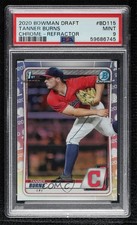 2020 Bowman Draft Chrome Refractor Tanner Burns #BD-115 PSA 9 MINT v1i