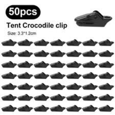 50 Pieces Heavy Duty Tarp Clips Clamps Great for Camping Canopies Tents Canvas